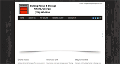 Desktop Screenshot of bulldogstorageunits.com