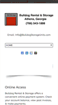 Mobile Screenshot of bulldogstorageunits.com